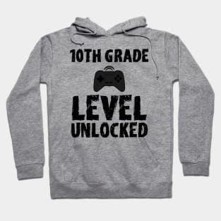 10th Grade Level Unlocked Hoodie